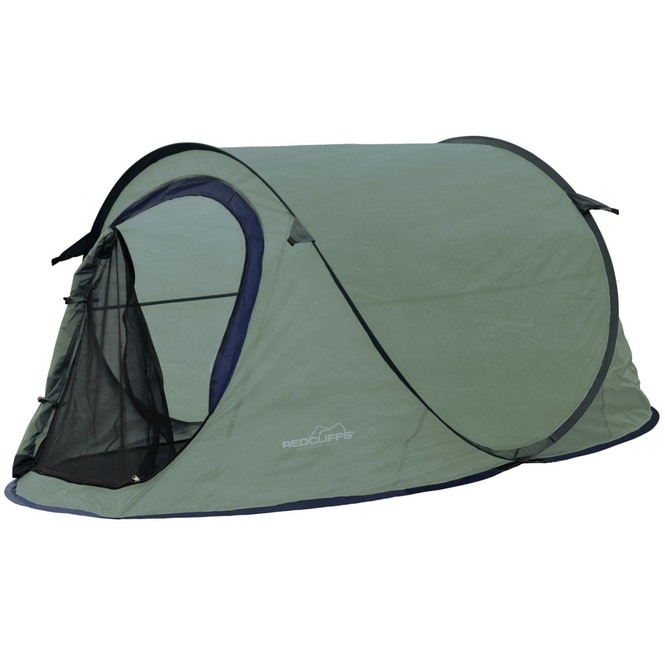 Pop up Wurfzelt - ca. 220 x 120 x 95 cm - khaki