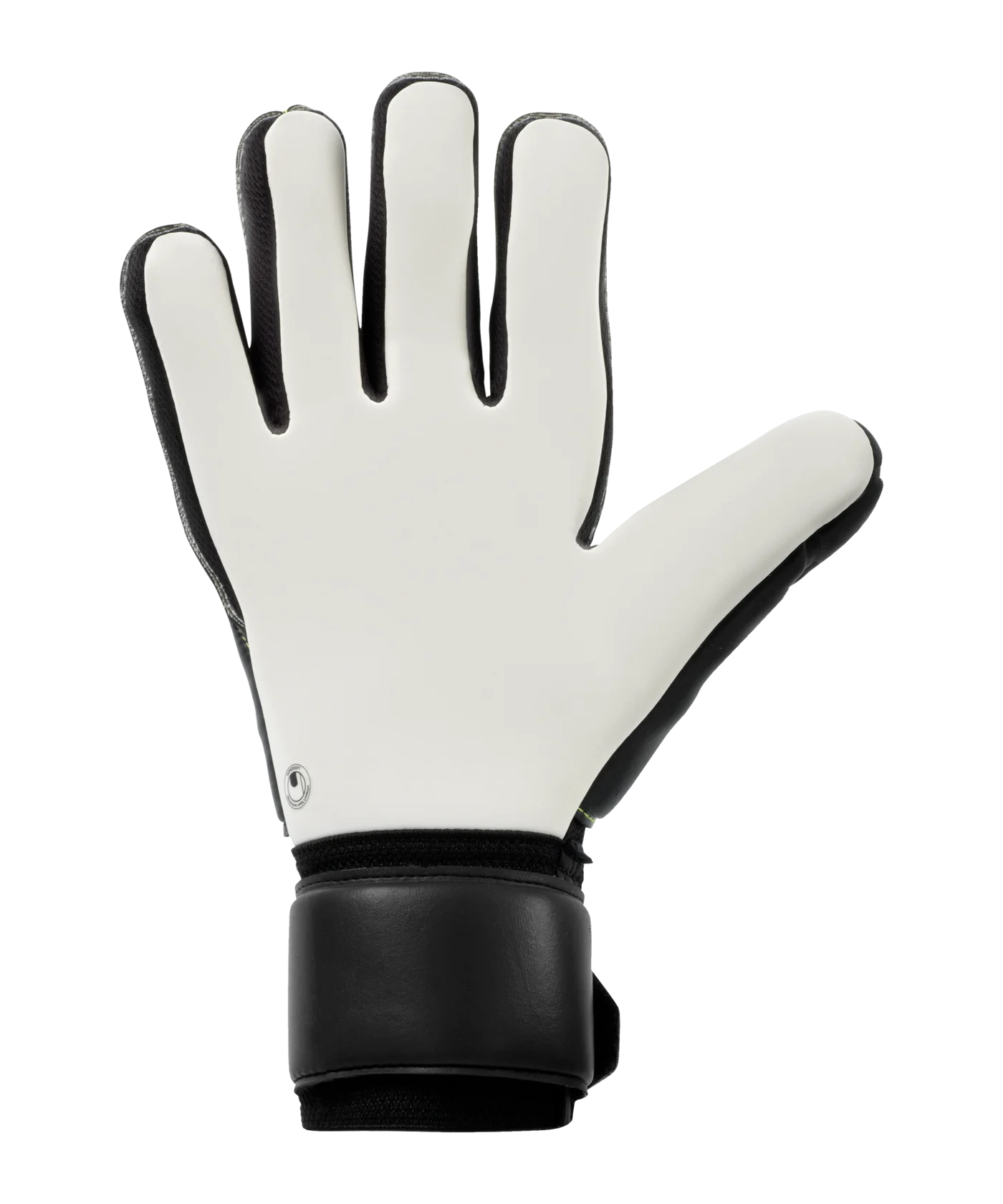 uhlsport Supersoft HN Flex Frame Torwarthandschuhe Schwarz Gelb F01