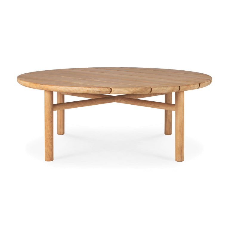 Ethnicraft Quatro outdoor salontafel 95 teak naturel