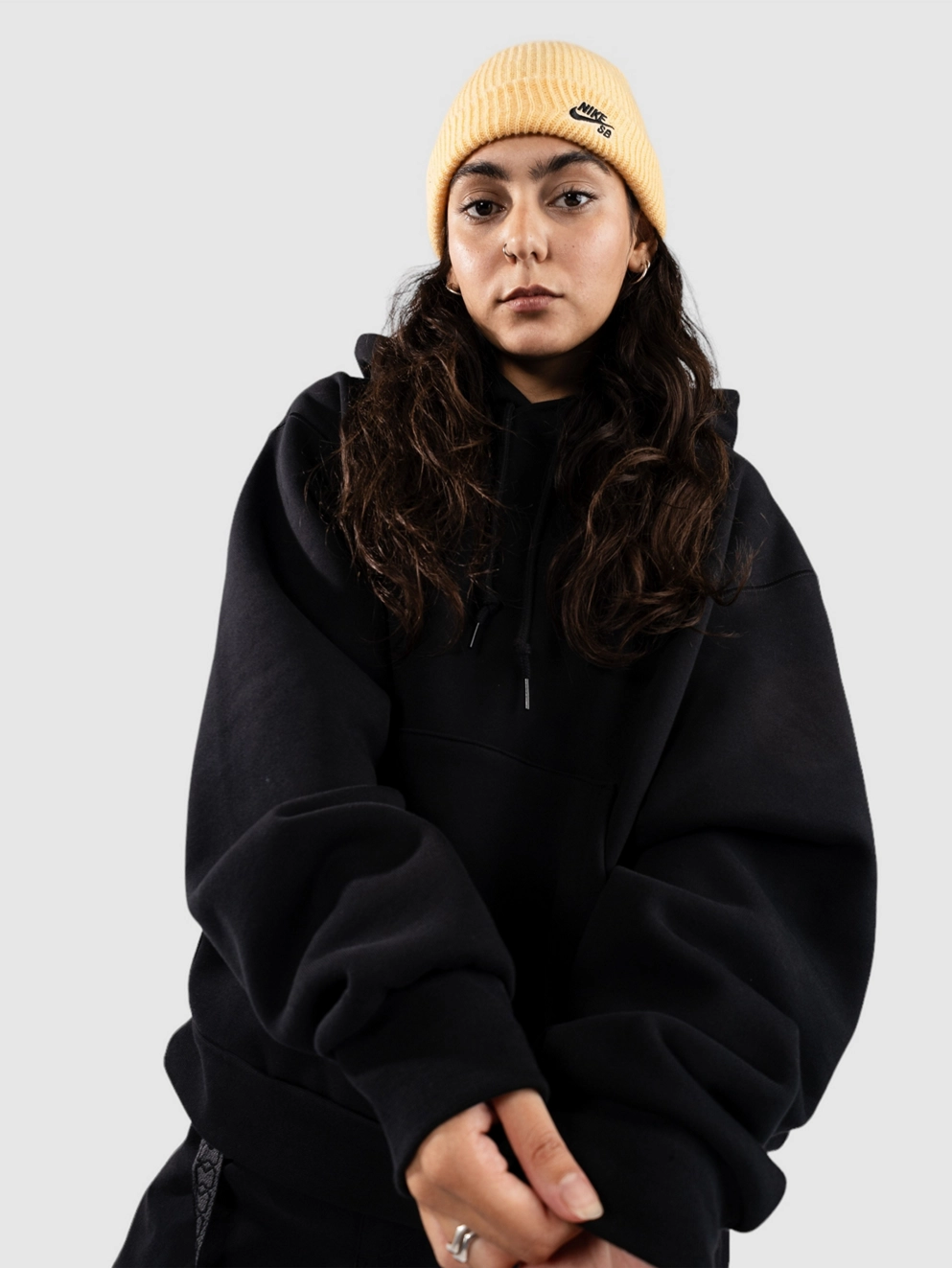 Nike Sb Skate Hoodie black/white