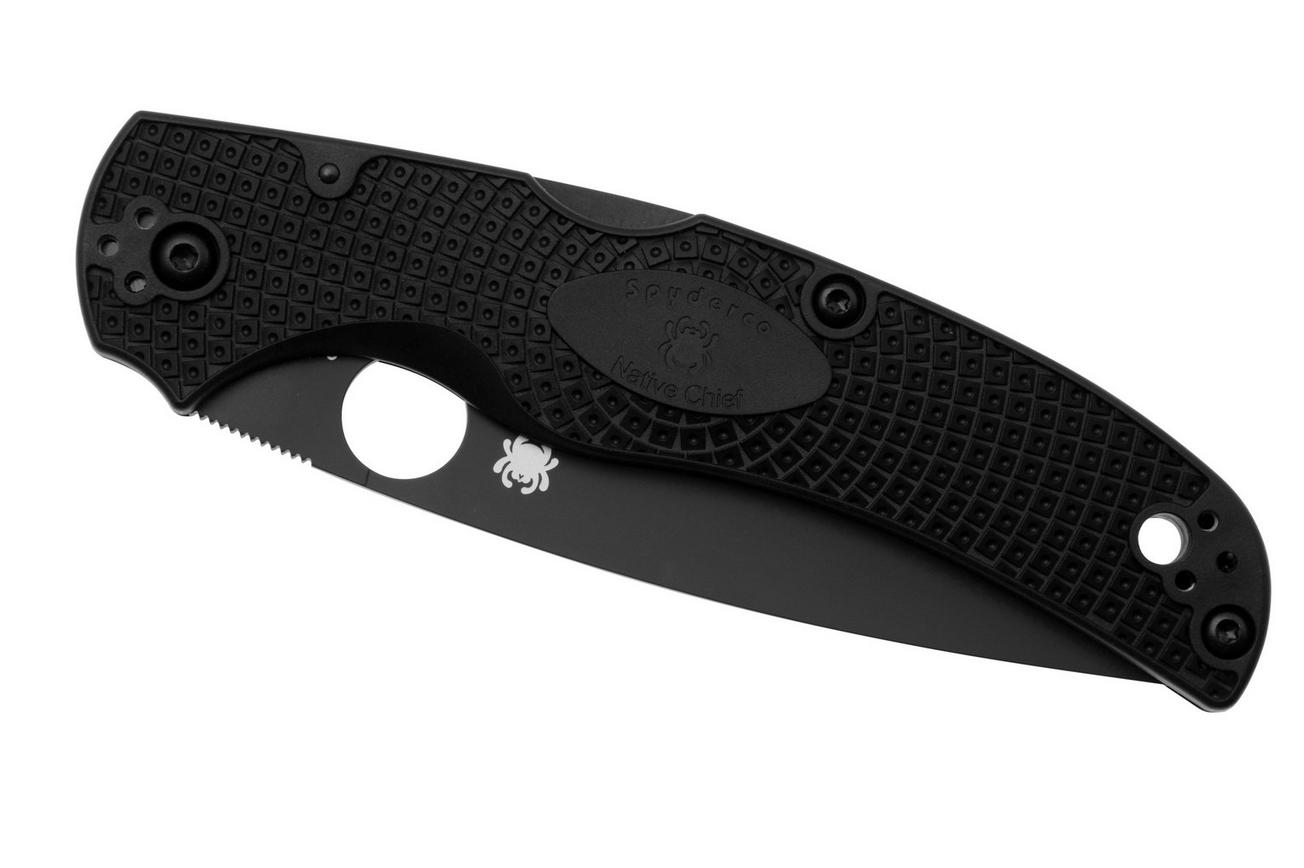 Spyderco Native Chief Lightweight Black C244PBBK, zakmes