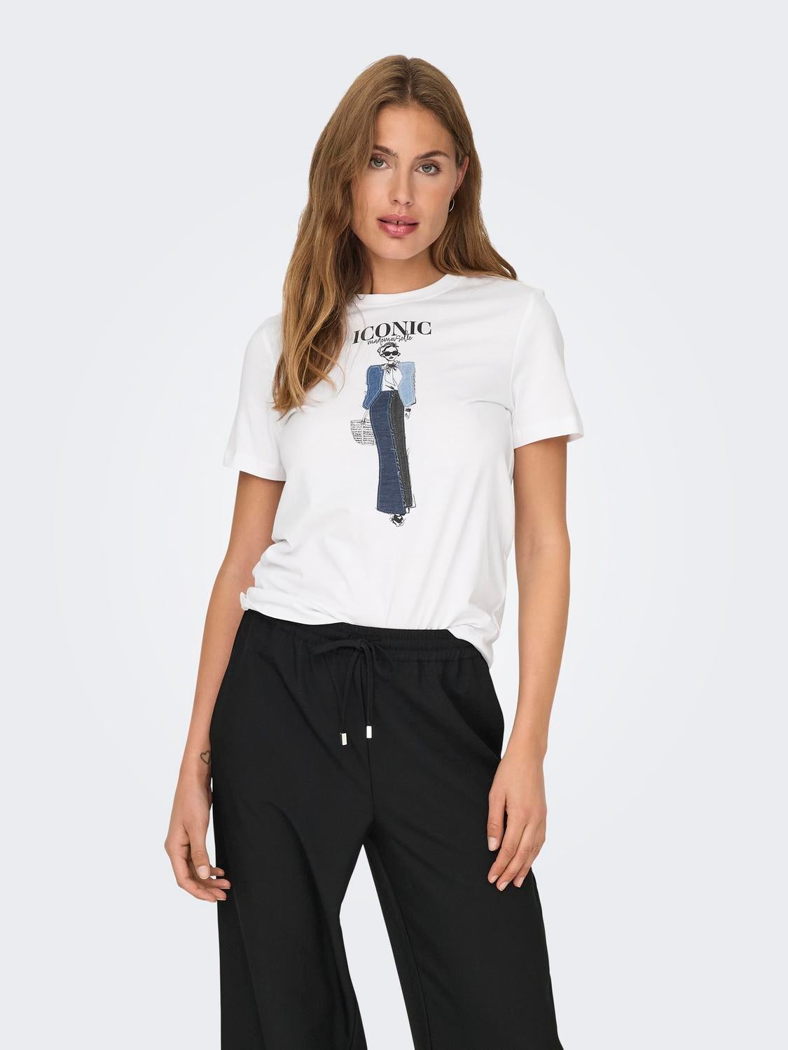 ONLEMMA T-shirt Bright White