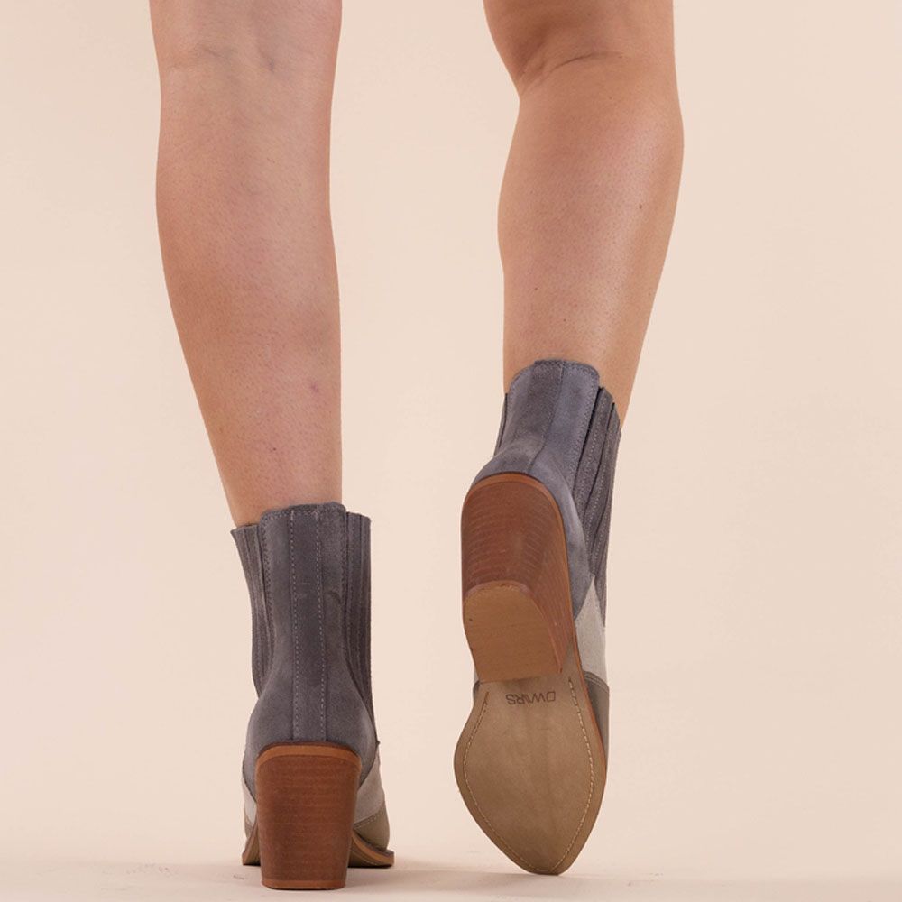 DWRS laarsjes 3147 Cannes taupe - smoke