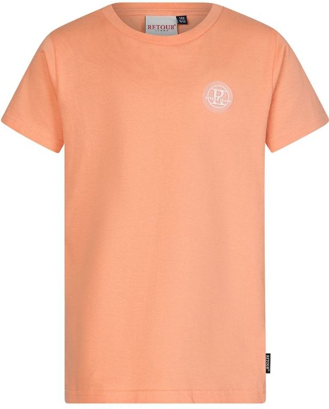 Retour Jeans - T-Shirt - Koraal - 100% Katoen