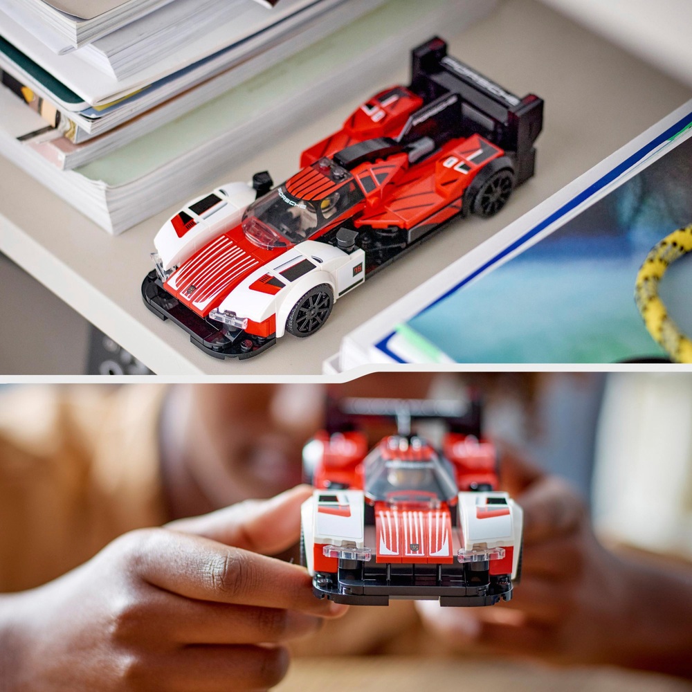 LEGO Speed Champions 76916 Porsche 963 Modellrennwagen Spielzeug