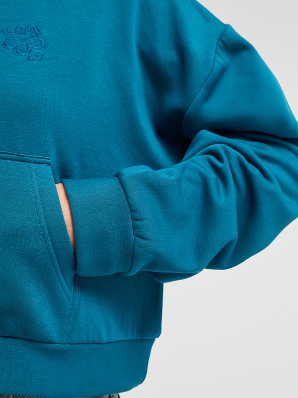 Surfing By Daylight Sweat capuche Soft Lounge Bleu Femme