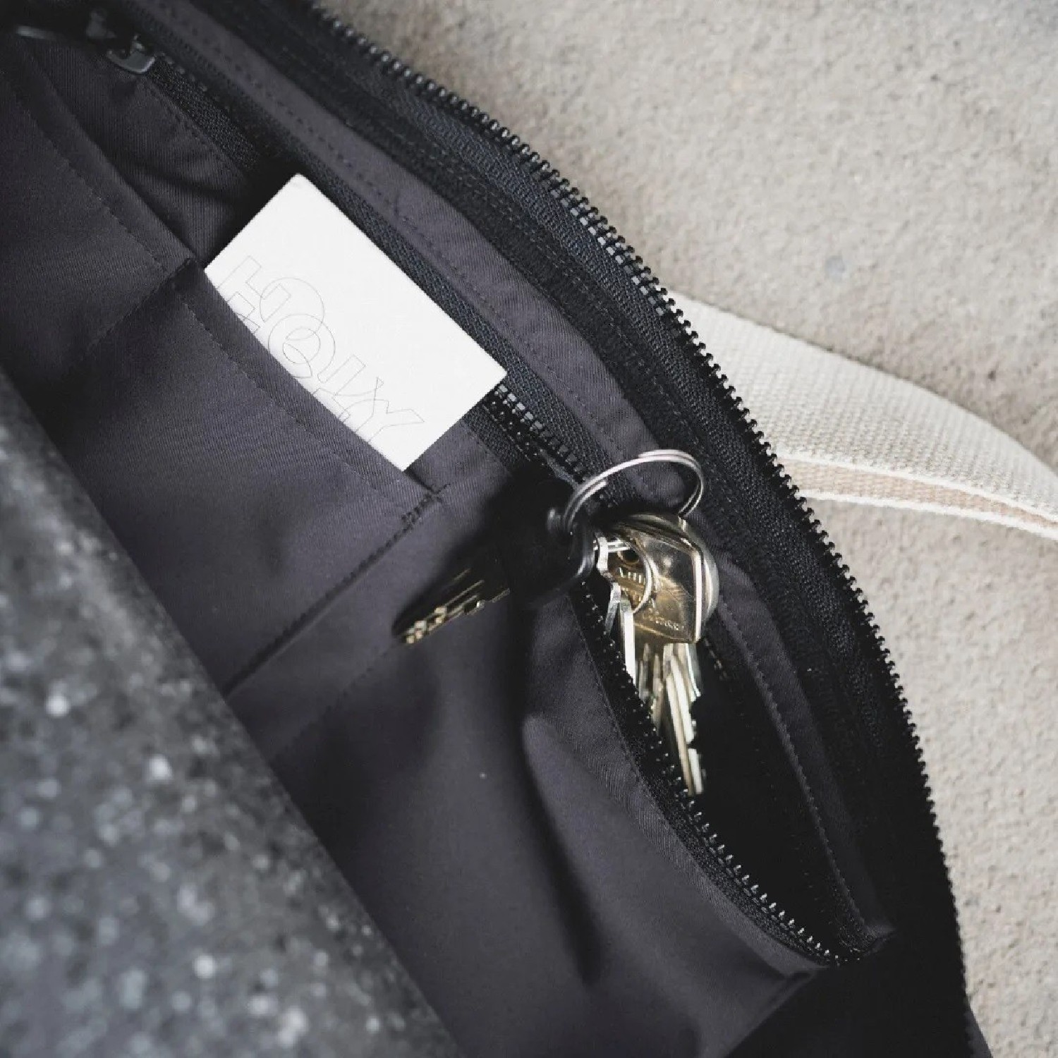 Hejhej Mats Yogamatten-Tasche Hejhej Bag Chalk