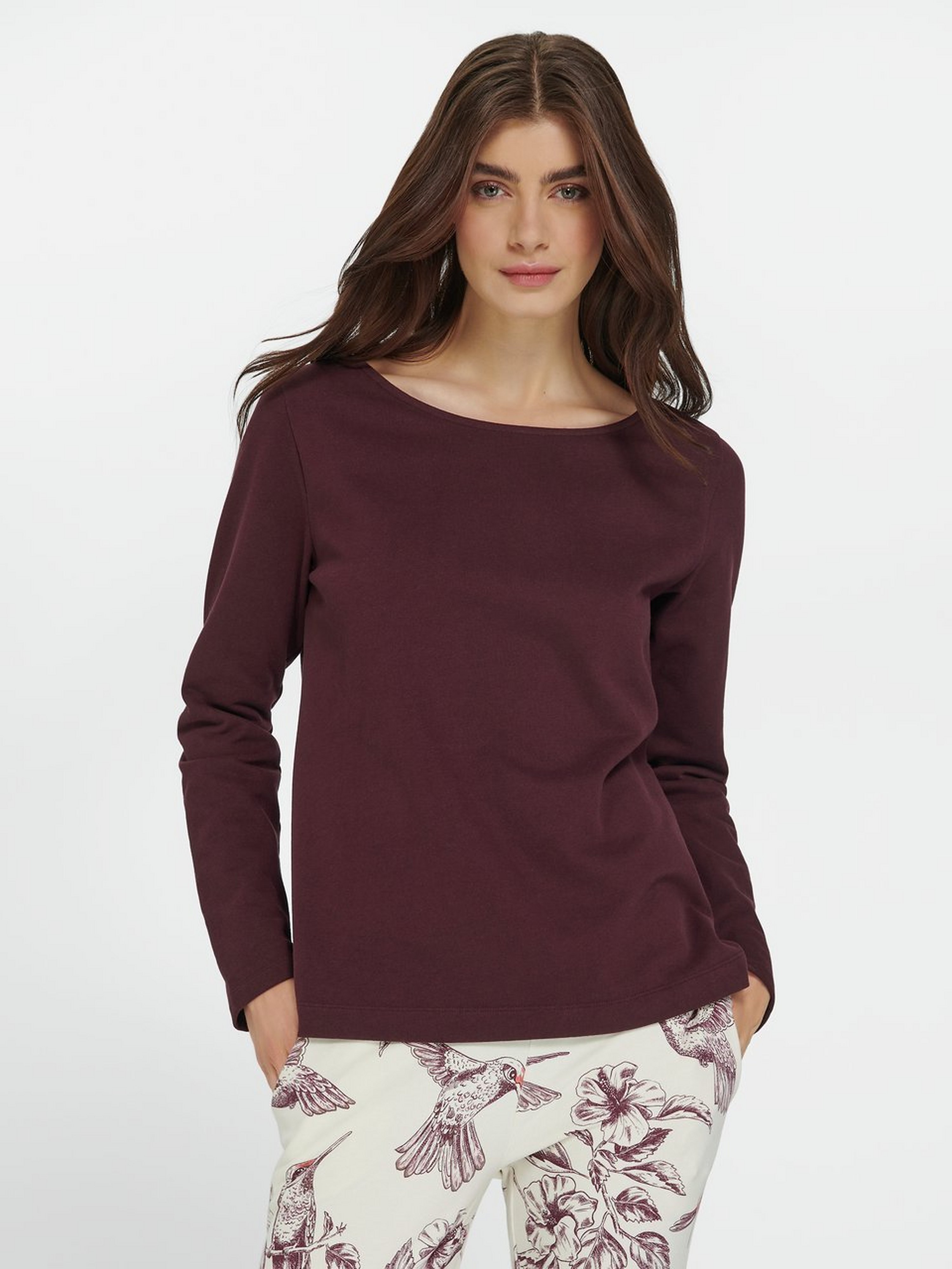 Shirt mit Rundhals-Ausschnitt