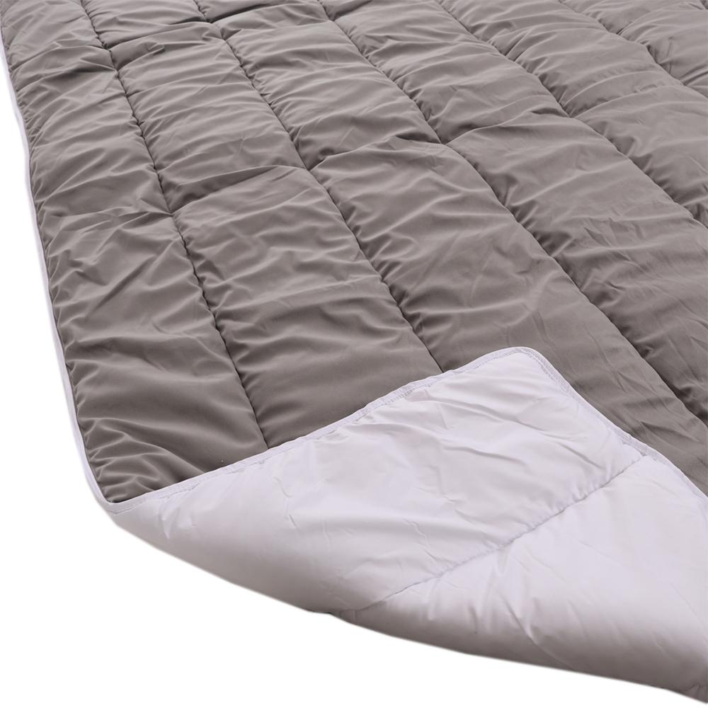 Dodo Couette Temperée Tissus Très Doux Douceur Grise Dodo 240x260