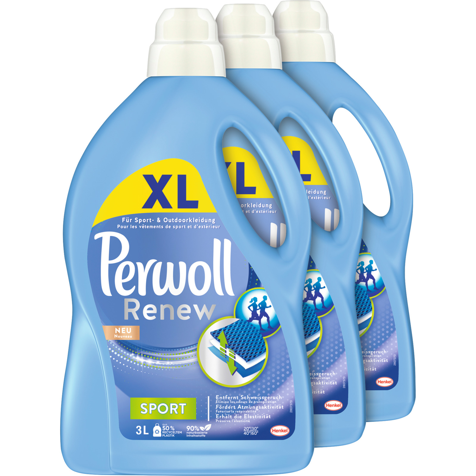 Perwoll Active & Sport 3D 3x3l