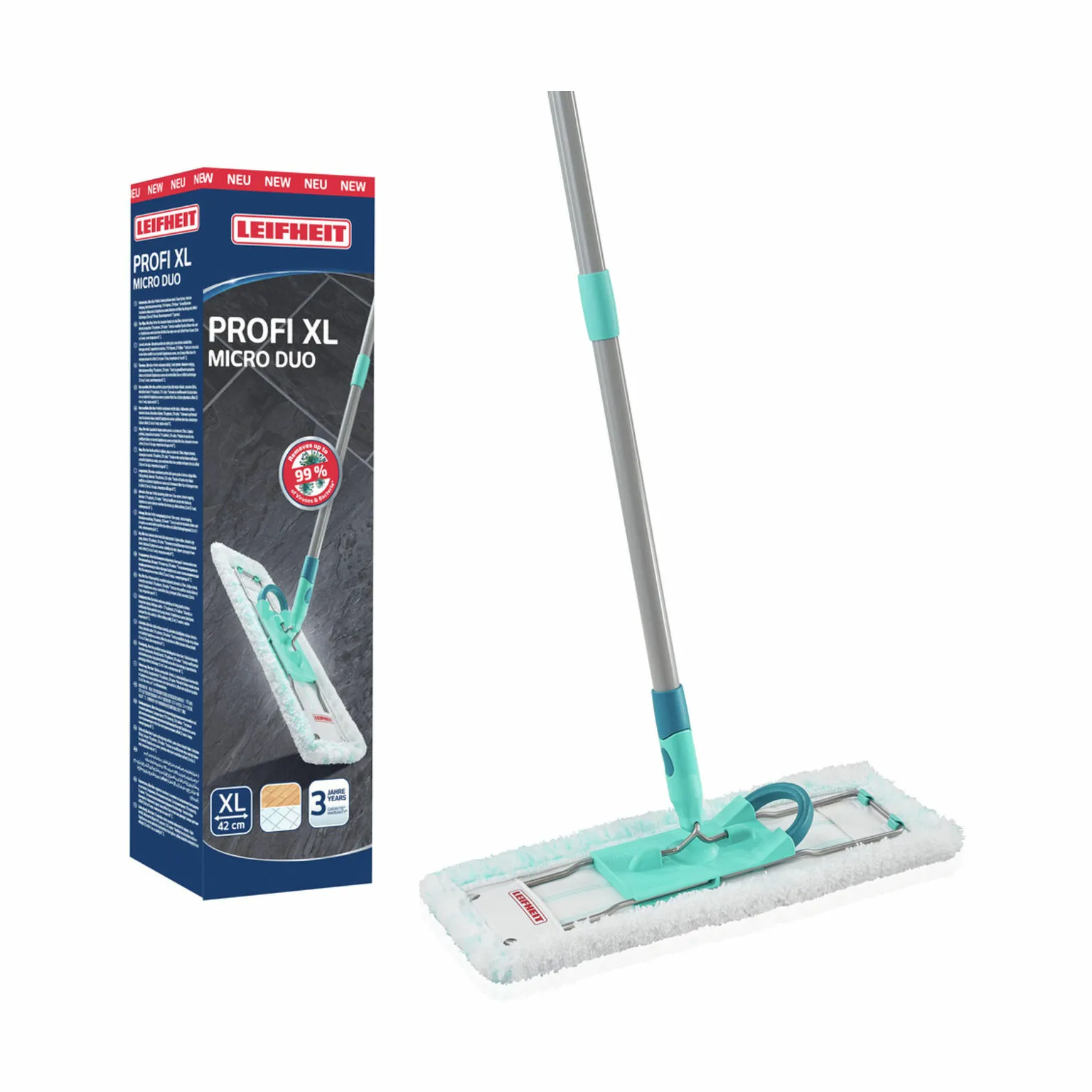 Leifheit Profi XL Micro Duo Gulvvasker