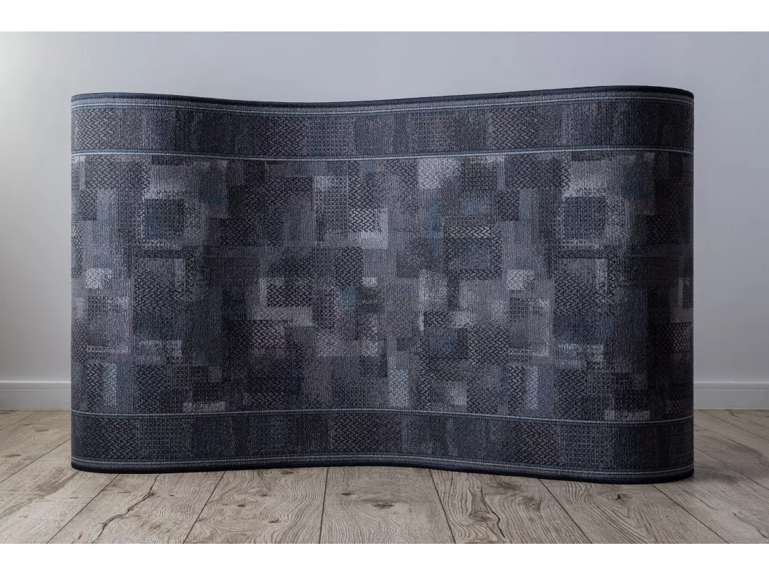 TAPIS DE COULOIR ANTIDÉRAPANT TRIBE anthracite 100x600 cm