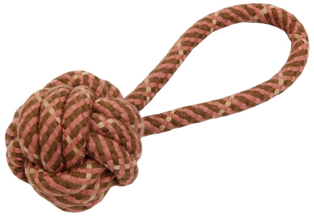 Hundelegetøj tovbold med hank Ø22 cm