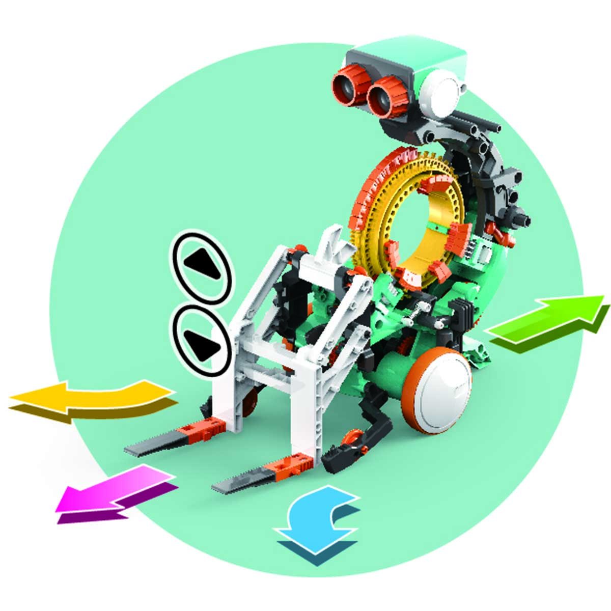5 In 1 Mechanical Robot