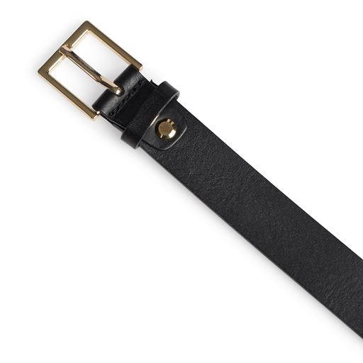 Markberg Emira Bælte,  Black/Gold, 115 cm