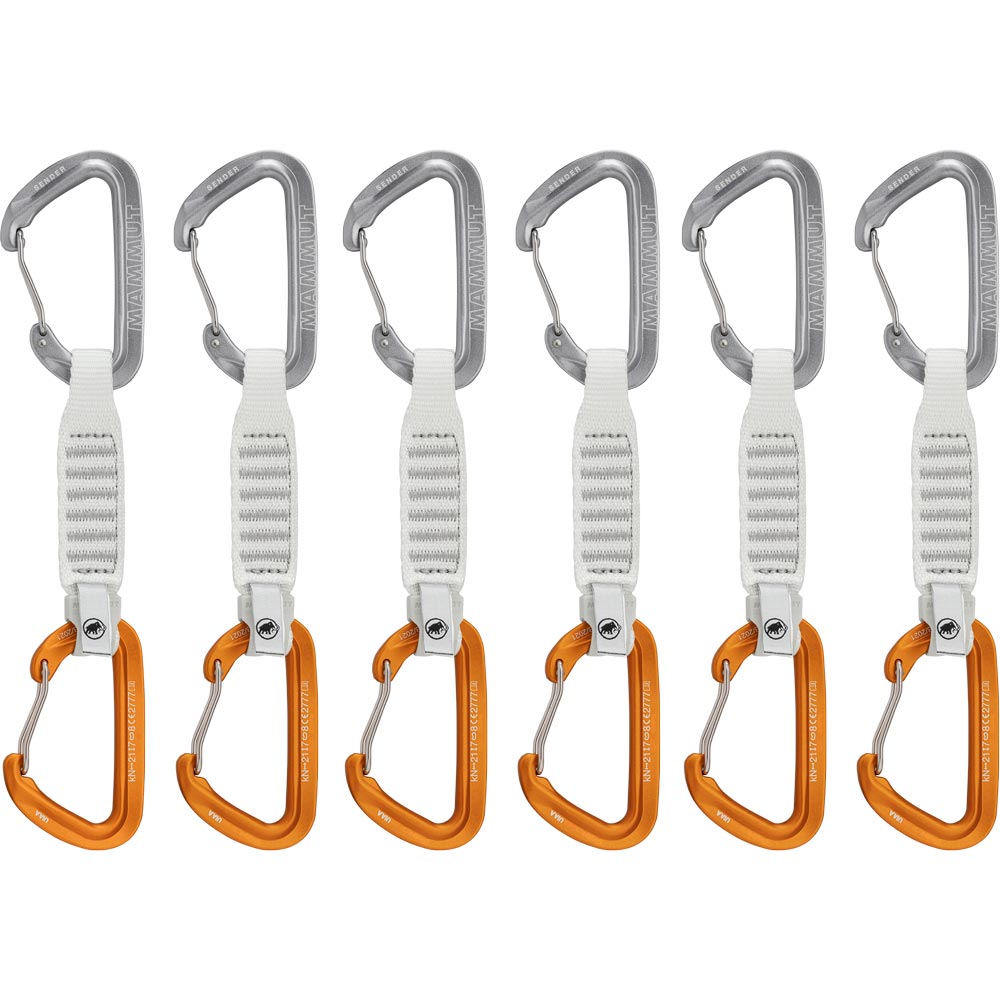 Mammut Sender Wire 12cm Expressset 6er-Pack
