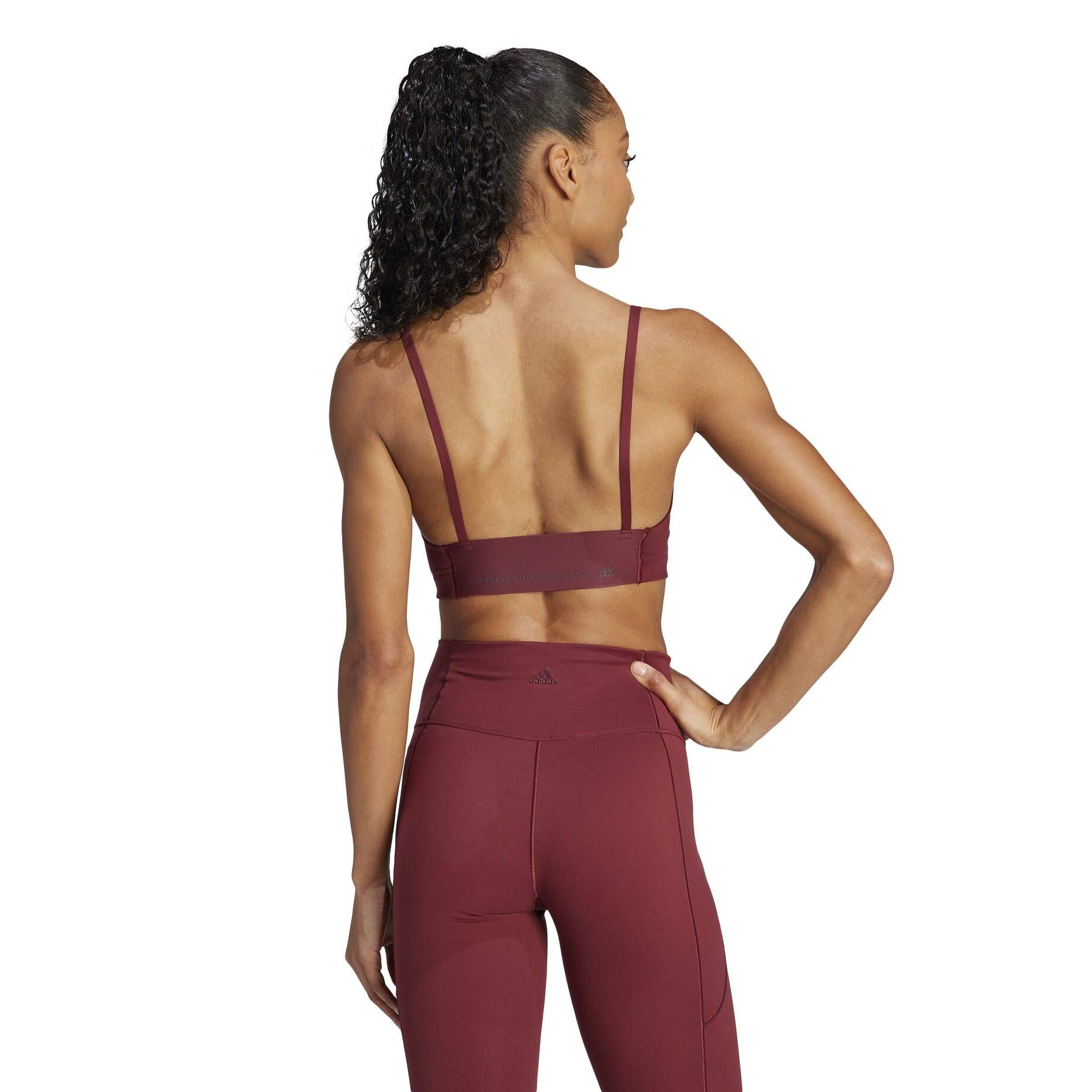 adidas Performance| Damen Sport-BH YOGA STUDIO Light-Support