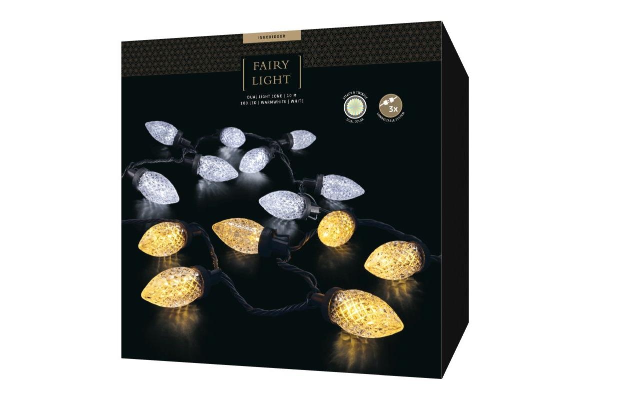 STT Lichterkette »Dual light cone 100 LED, 10 m«