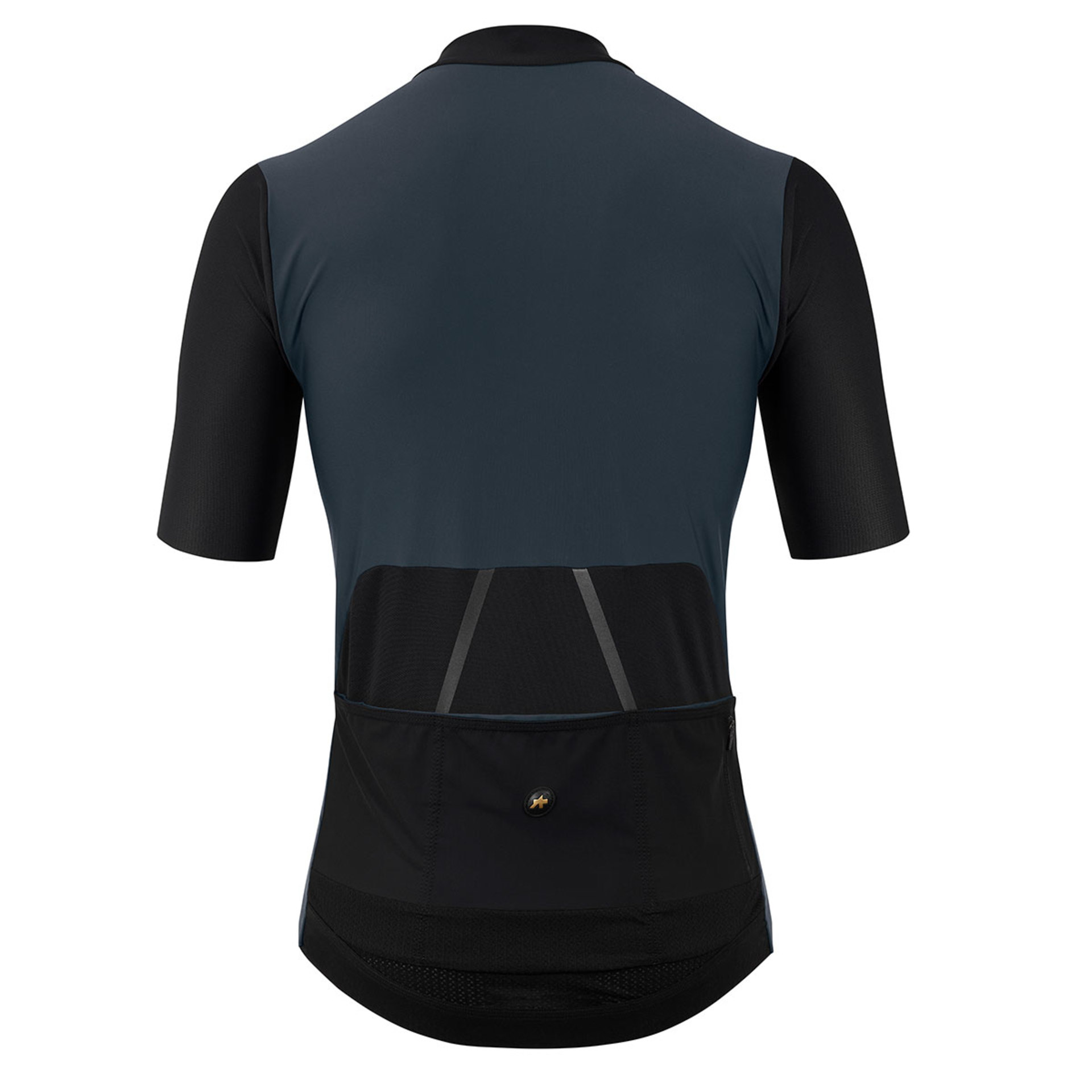 Assos MILLE GTO C2 Fietsshirt Korte Mouwen Grijs/Zwart Heren