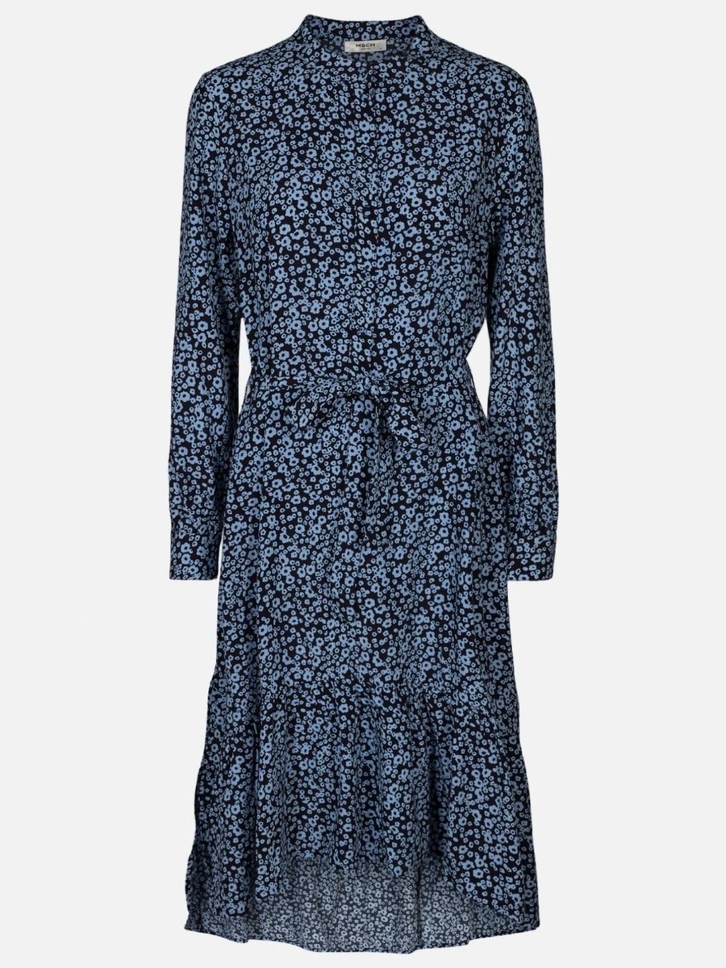MSCH Copenhagen Celina Morocco LS Midi Dress
