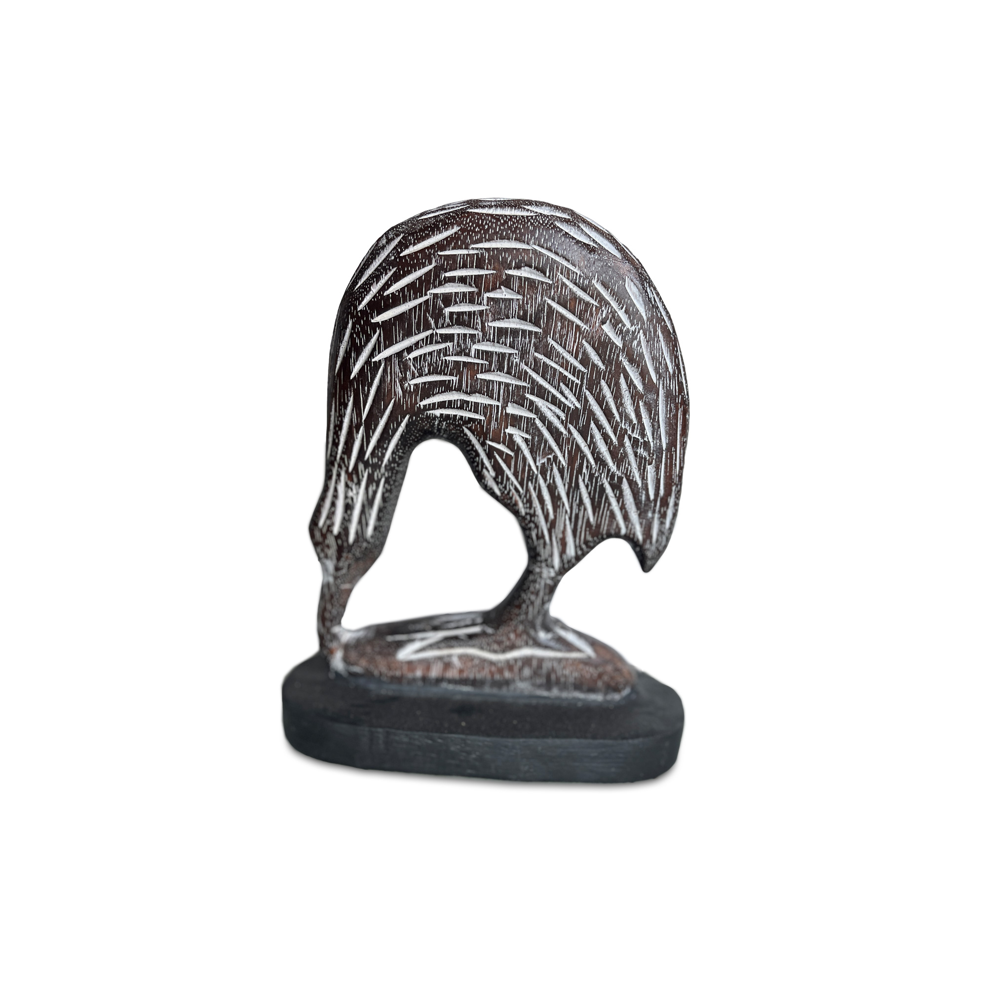 Statue 'Kiwi', braun, H 20 cm, B 16 cm, L 7 cm von fischer's lagerhaus
