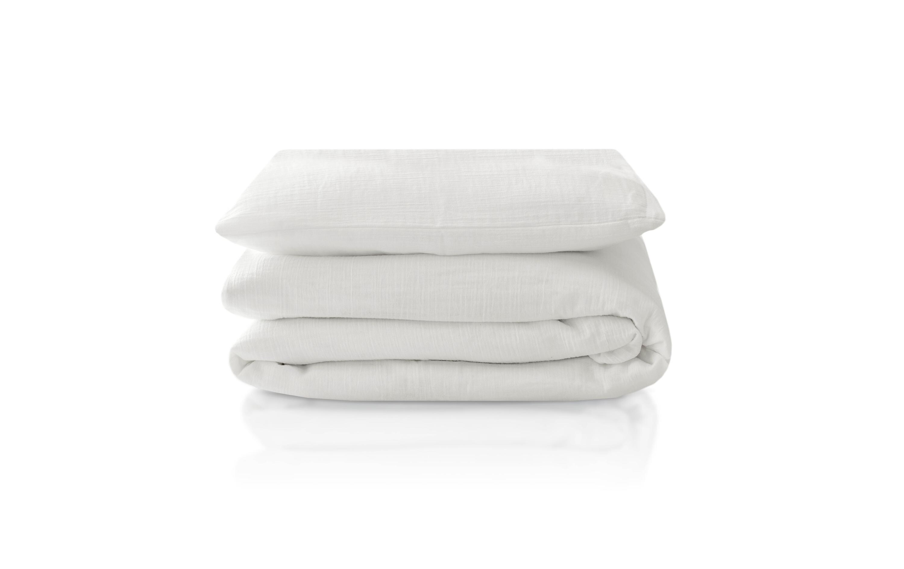 Kinderbettwäsche Musselin Ivory 100 x 135 + 40 x 60 cmMusselin-Bettwäsche
