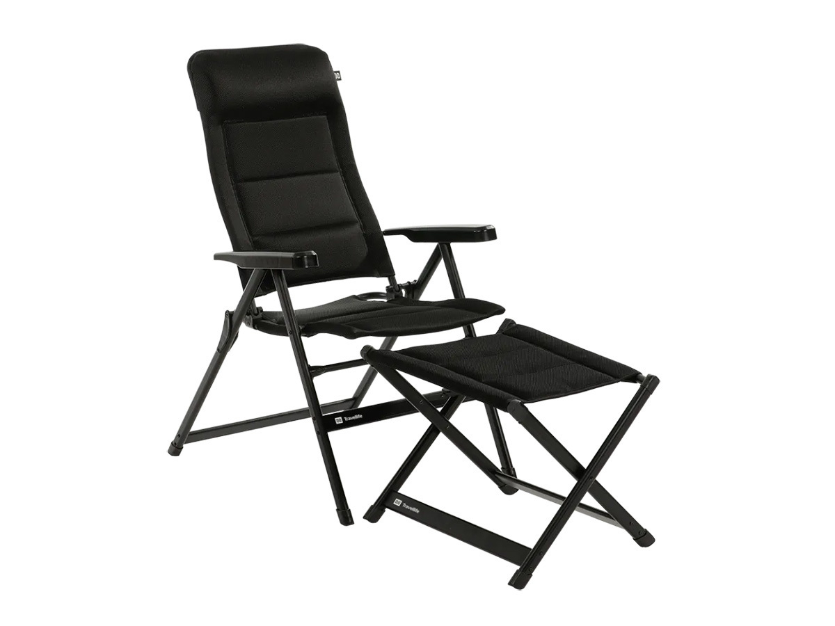 Travellife Barletta voetenbank - Black