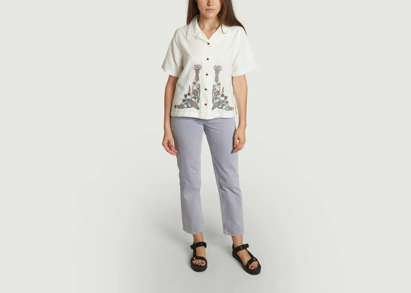 Chemise Moa Floral Nudie Jeans
