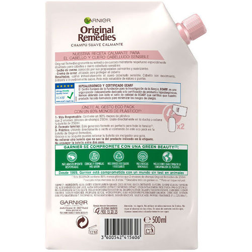 Garnier - Original Remedies Champú Suave Calmante