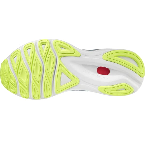 Chaussure running MIZUNO WAVE SKYRISE 3 W WHITE/WHITE/NEOLIME