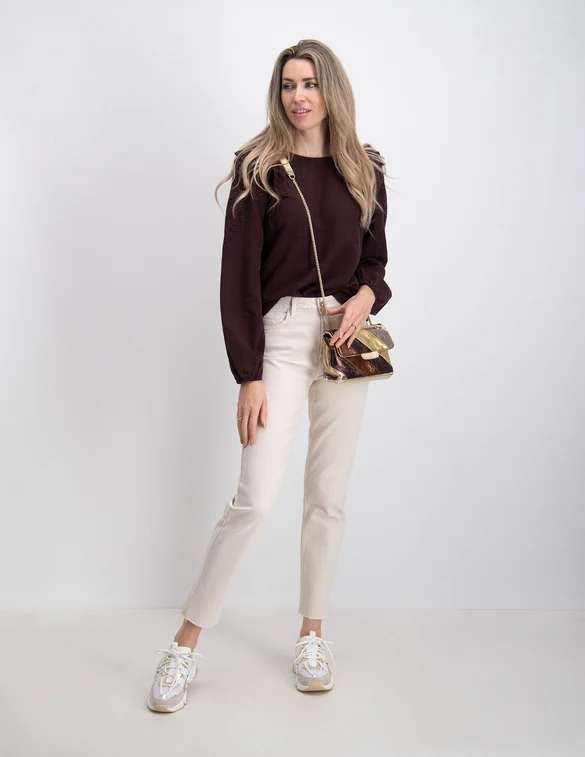 My Jewellery Blouse met ruffle MJ07481