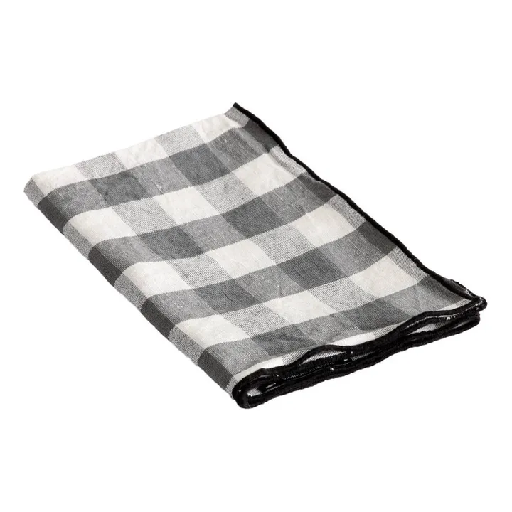 Maison de Vacances Set de table Bourdon toile mimi | Vichy Ardoise