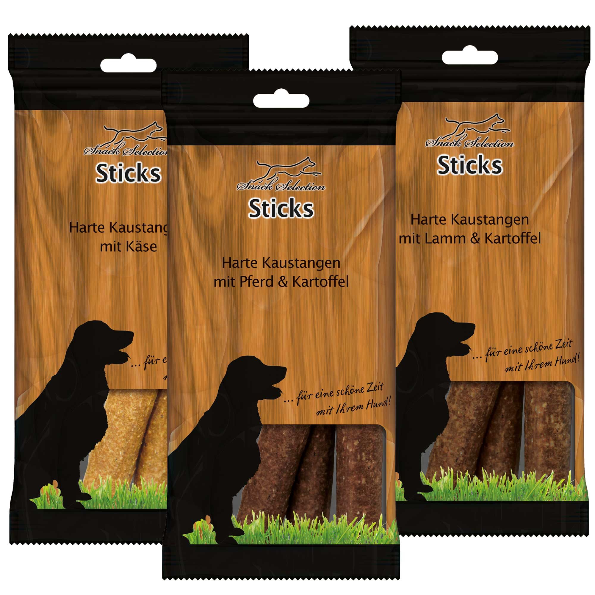 Schecker Hundesnack - Harte Kaustangen
