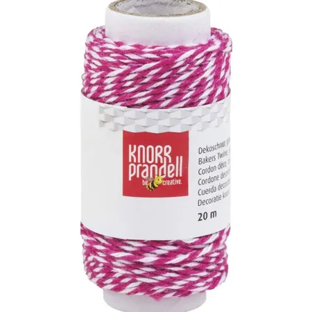 Knorr Prandell Dekoschnur 20 m Ø 1 mm pink