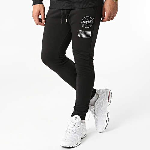 Ensemble De Survetement Patches Noir Blanc