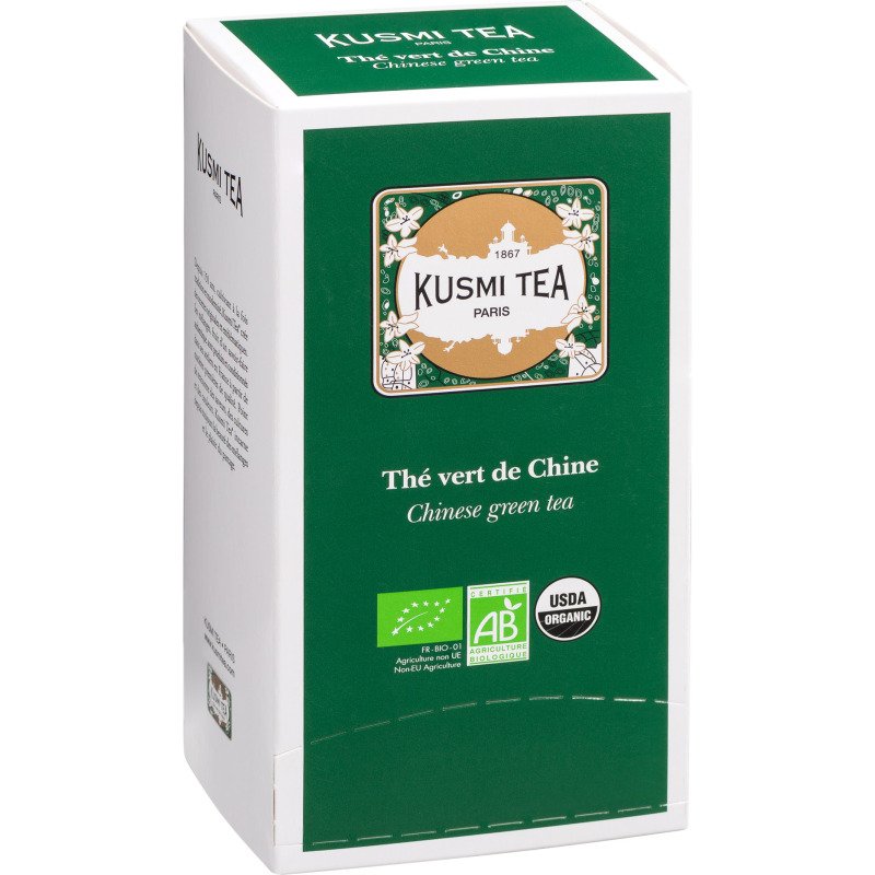 Thé vert de Chine Bio Kusmi Tea - Boîte de 25  sachets