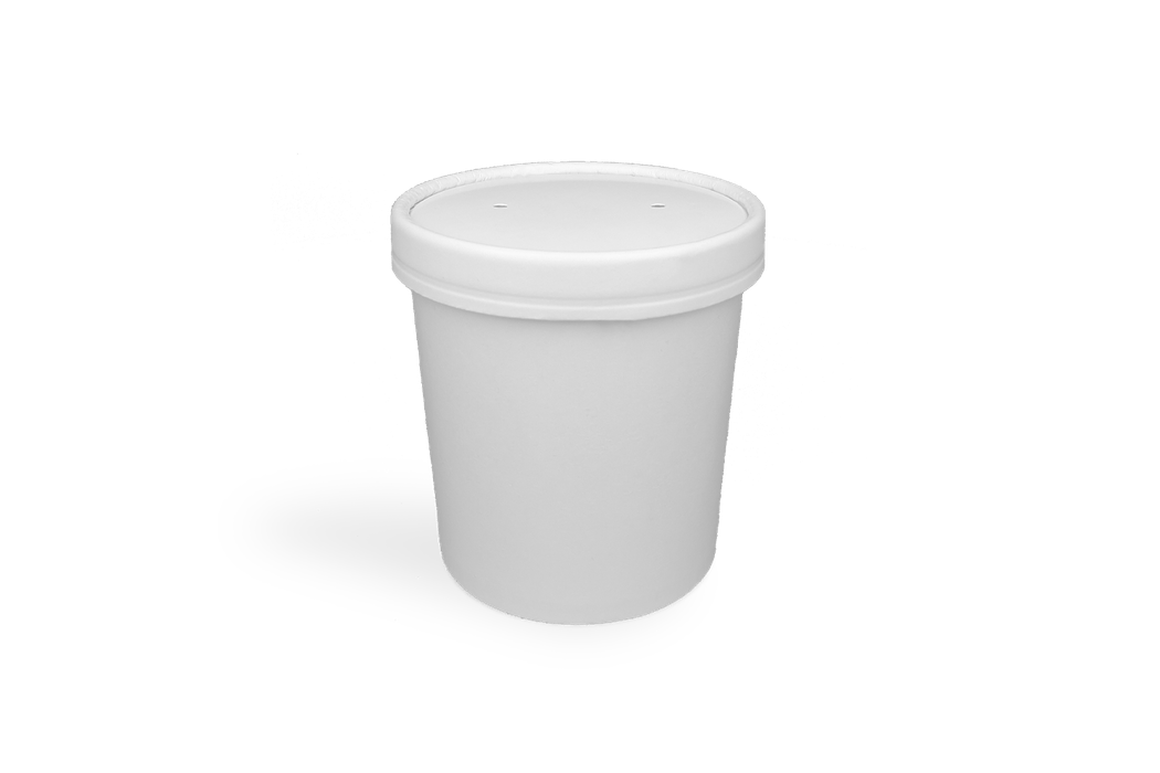 Soepbeker 360ml Ø90mm 12oz karton wit