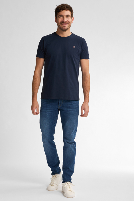 Petrol Industries blauwe heren t-shirt