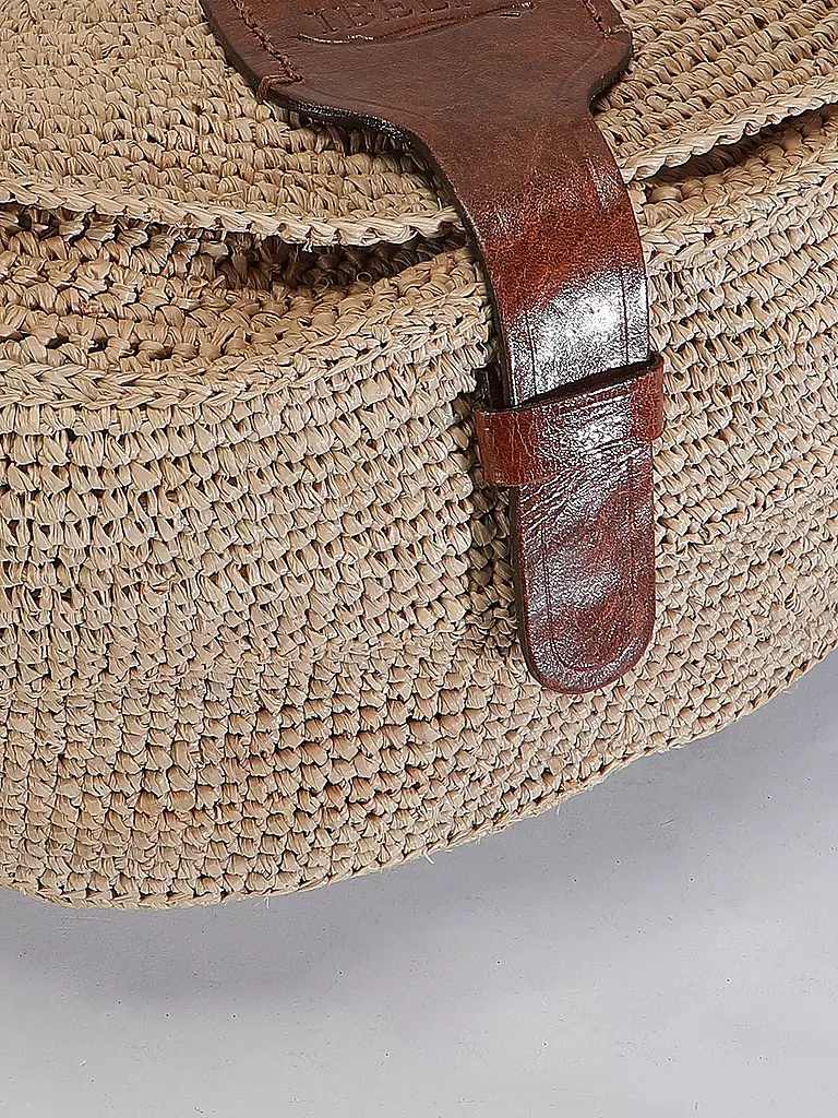 IBELIV Strohtasche - Mini Bag TIAKO beige
