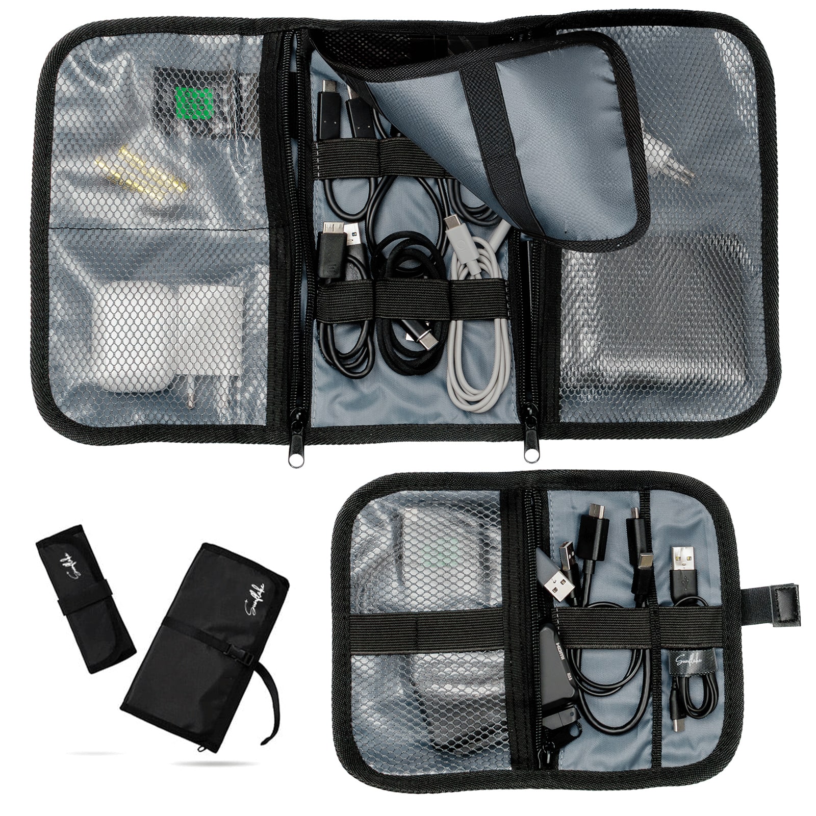 Sunflake Set van 2 kabel organizer