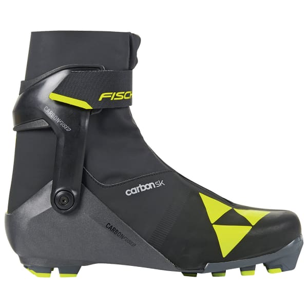 Chaussure ski de fond FISCHER CARBON SKATE BLACK/YELLOW