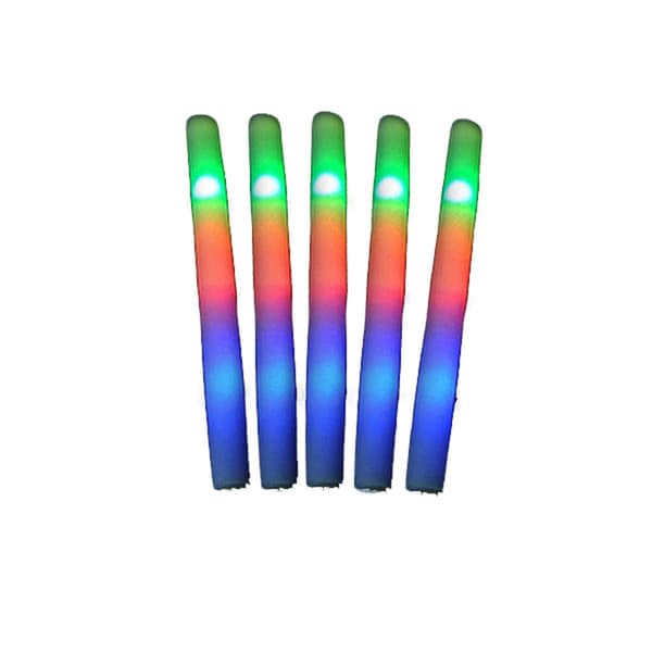 INF Fargerike LED Skum Glow Sticks - Perfekt for fester, konserter og arrangementer