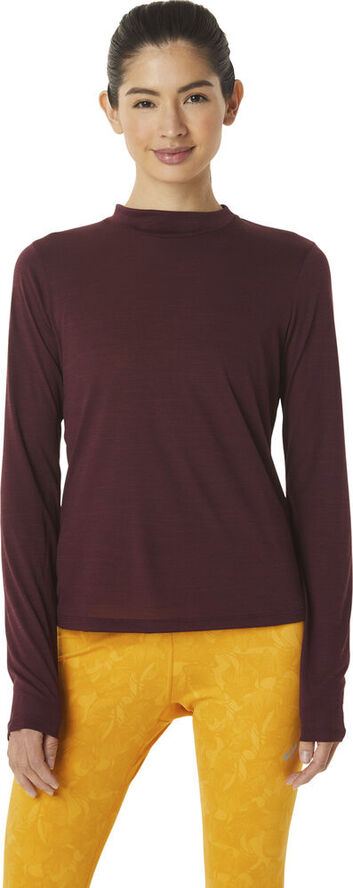 Asics Runkoyo Mock Neck løbetrøje Rød