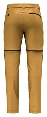Pantalon 2-en-1 Softshell Salewa Puez Talveno Marron