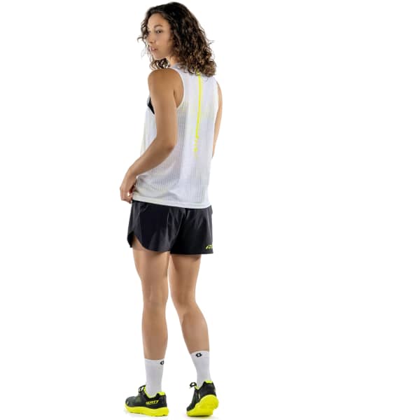 Débardeur trail SCOTT SCOTT TANK W'S RC RUN SL WHITE/YELLOW