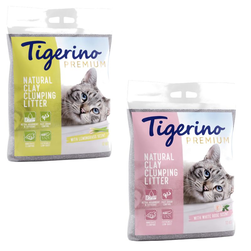 Lots économiques litière Tigerino x 2