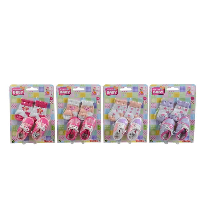 New Born Baby - Socken und Schuhe - 1 Set