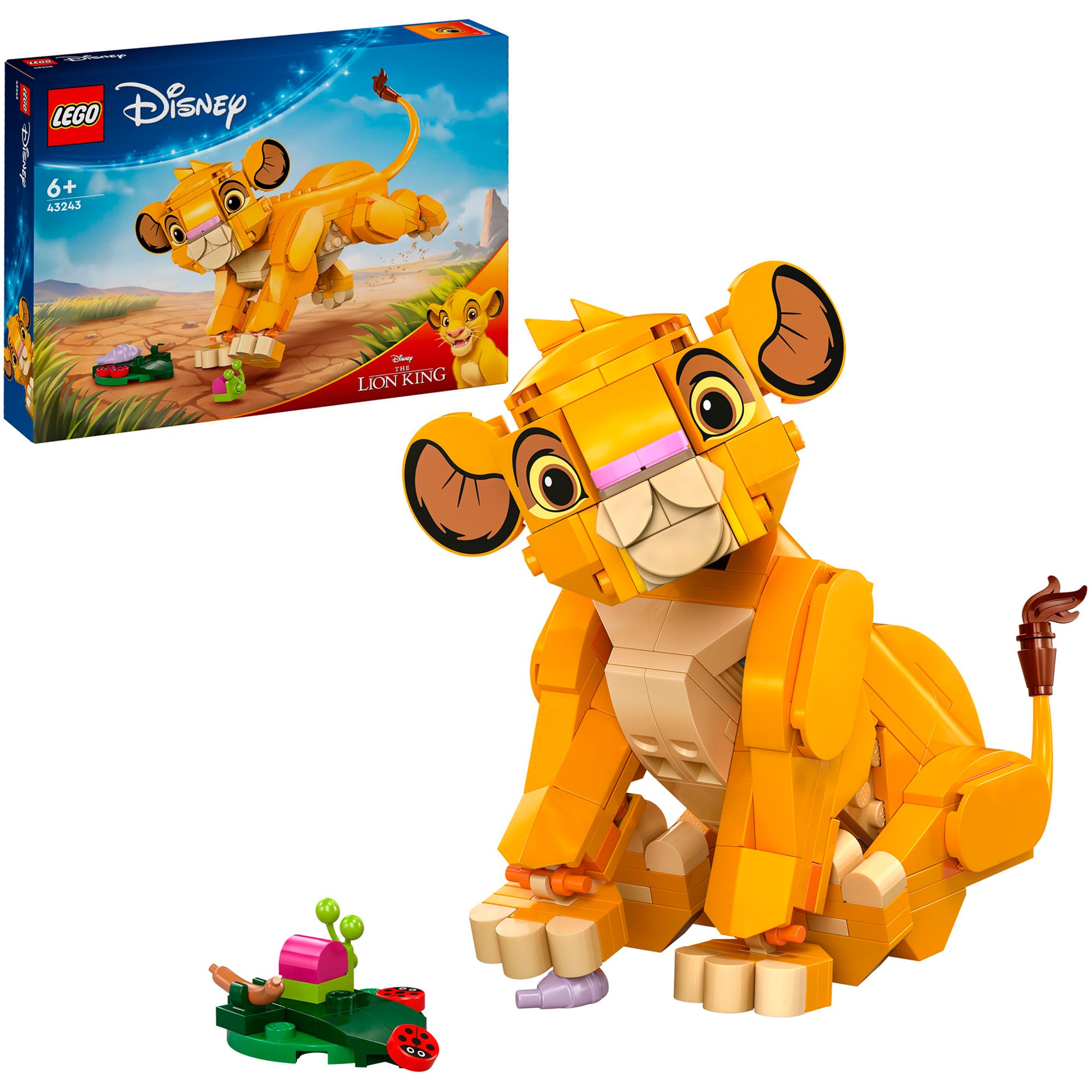 LEGO Konstruktionsspielzeug Disney Classic Simba, das Löwenjunge des Königs