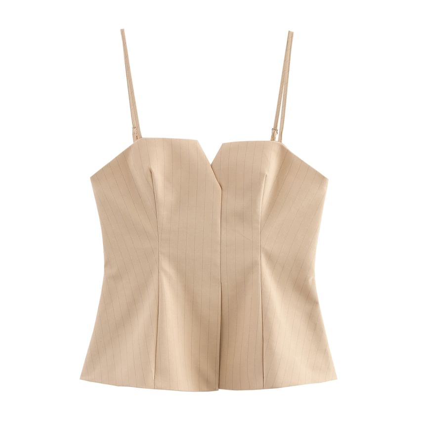 Cumulys - Effen cami-top / mini-kokerrok met middelhoge taille