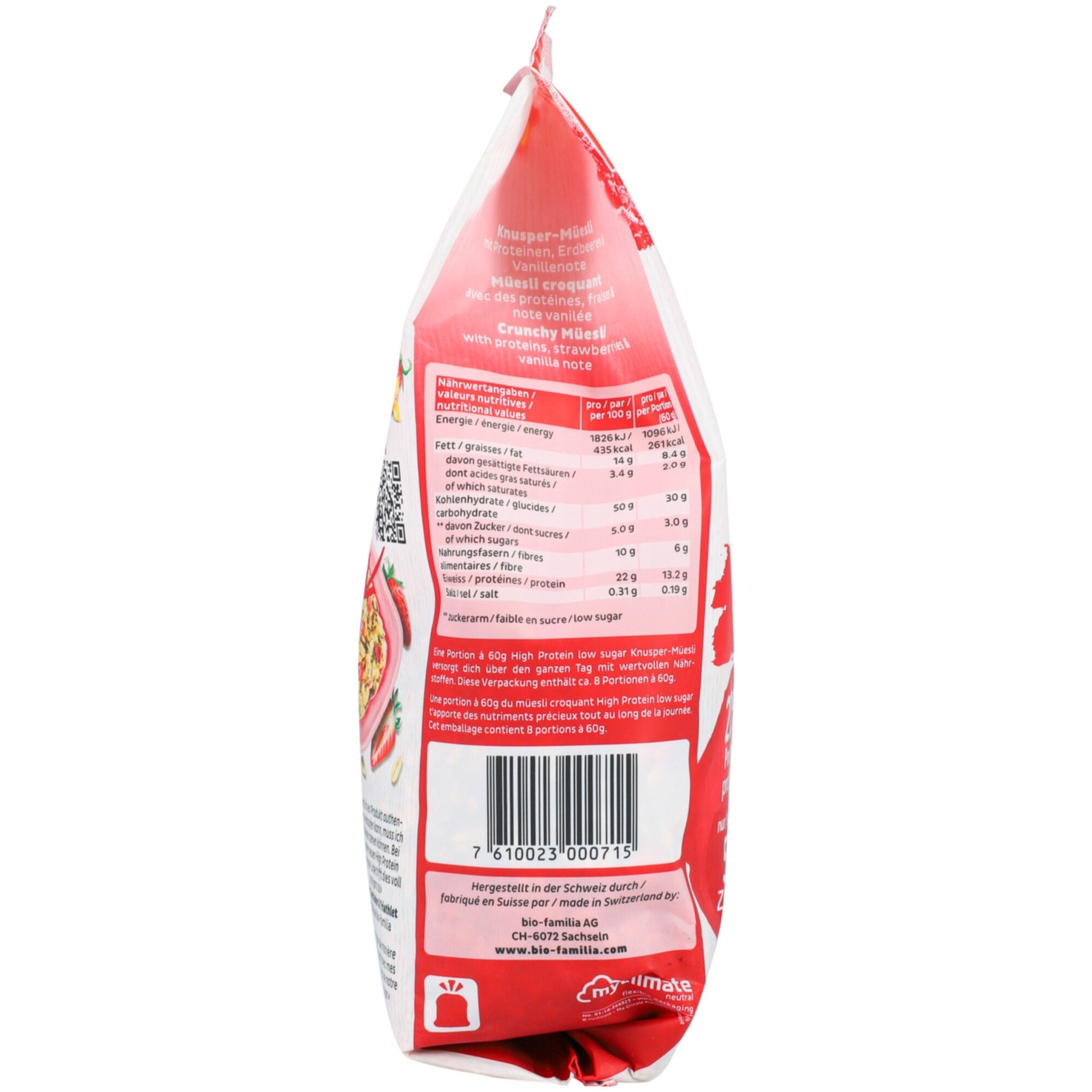 familia High Protein low sugar